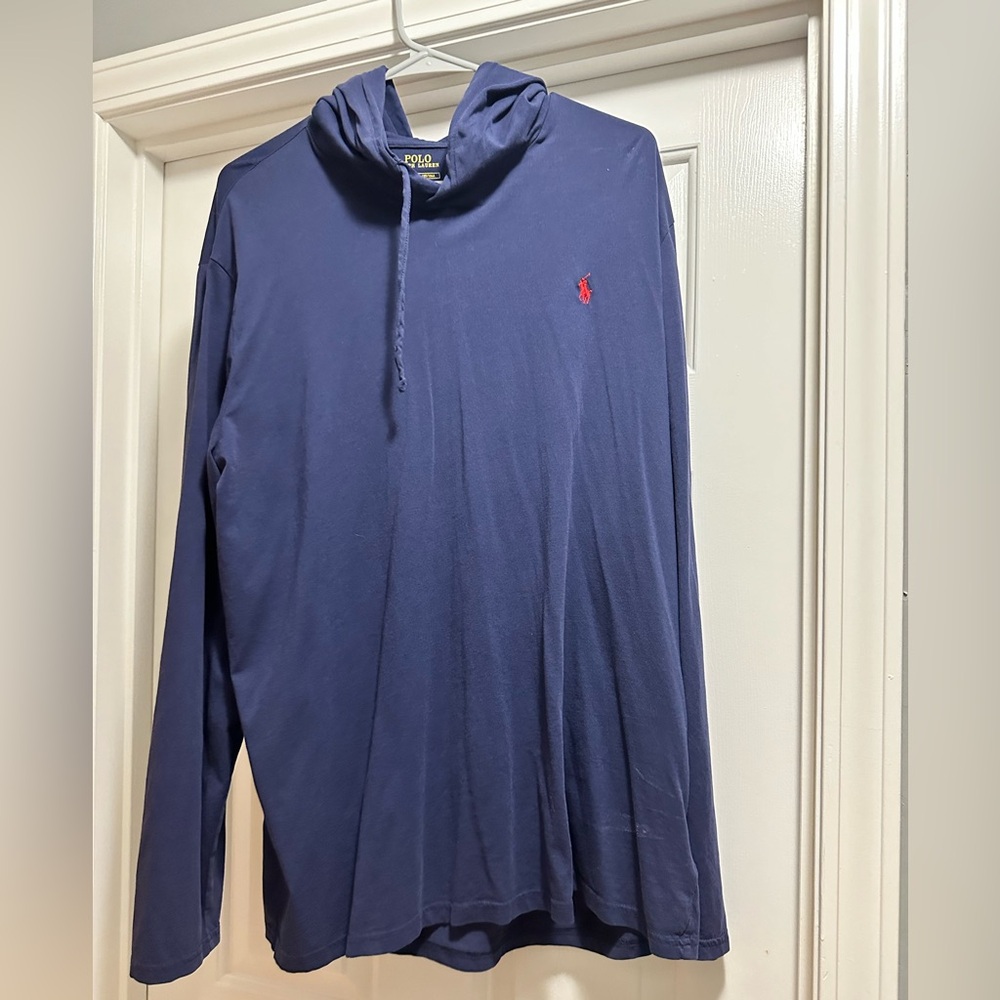 Ralph Lauren -Polo Men’s hooded long sleeve t shirt